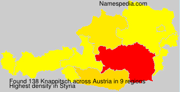 Surname Knappitsch in Austria Surname Knappitsch in Austria