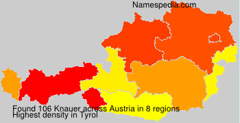 Surname Knauer in Austria Surname Knauer in Austria