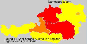 Surname Kner in Austria Surname Kner in Austria