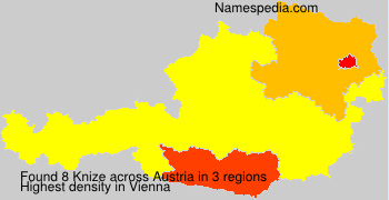 Surname Knize in Austria Surname Knize in Austria