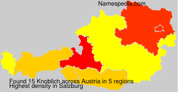 Surname Knoblich in Austria Surname Knoblich in Austria