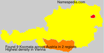 Surname Kocmata in Austria Surname Kocmata in Austria