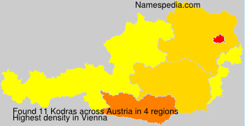 Surname Kodras in Austria Surname Kodras in Austria