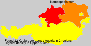 Surname Koglgruber in Austria Surname Koglgruber in Austria