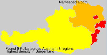 Surname Kolba in Austria Surname Kolba in Austria