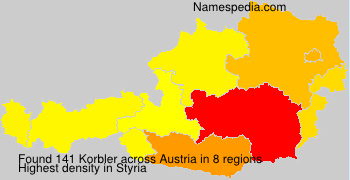 Surname Korbler in Austria Surname Korbler in Austria