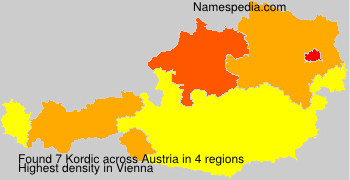 Surname Kordic in Austria Surname Kordic in Austria