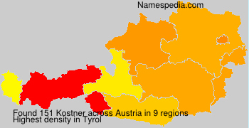 Surname Kostner in Austria Surname Kostner in Austria
