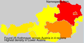 Surname Kothmayer in Austria Surname Kothmayer in Austria