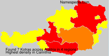Surname Kotras in Austria Surname Kotras in Austria