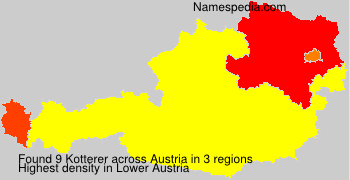 Surname Kotterer in Austria Surname Kotterer in Austria