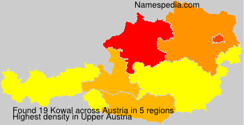Surname Kowal in Austria Surname Kowal in Austria