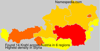 Surname Krahl in Austria Surname Krahl in Austria