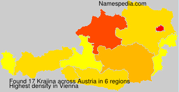 Surname Krajina in Austria Surname Krajina in Austria