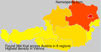Surname Kral in Austria Surname Kral in Austria