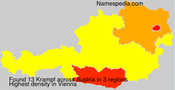 Surname Krampf in Austria Surname Krampf in Austria