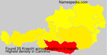 Surname Kraschl in Austria Surname Kraschl in Austria