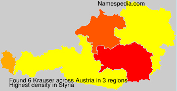 Surname Krauser in Austria Surname Krauser in Austria