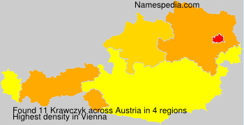 Surname Krawczyk in Austria Surname Krawczyk in Austria