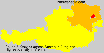 Surname Krawiec in Austria Surname Krawiec in Austria