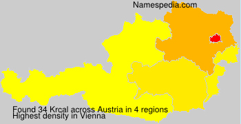 Surname Krcal in Austria Surname Krcal in Austria