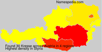 Surname Kresse in Austria Surname Kresse in Austria