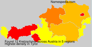 Surname Kretzschmar in Austria Surname Kretzschmar in Austria