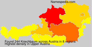 Surname Kriechbaum in Austria Surname Kriechbaum in Austria