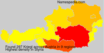 Surname Kriegl in Austria Surname Kriegl in Austria