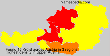 Surname Kroisl in Austria Surname Kroisl in Austria