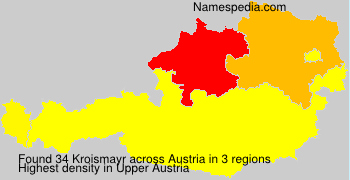 Surname Kroismayr in Austria Surname Kroismayr in Austria