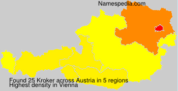 Surname Kroker in Austria Surname Kroker in Austria