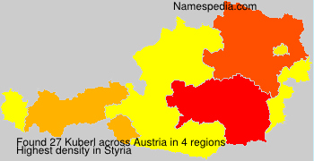 Surname Kuberl in Austria Surname Kuberl in Austria
