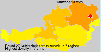 Surname Kubitschek in Austria Surname Kubitschek in Austria