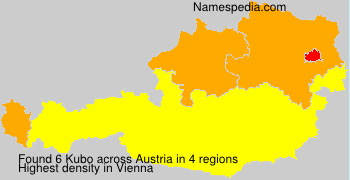 Surname Kubo in Austria Surname Kubo in Austria