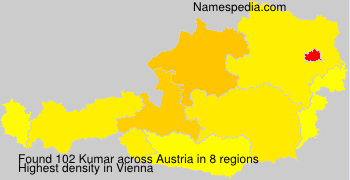 Surname Kumar in Austria Surname Kumar in Austria