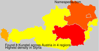 Surname Kunstel in Austria Surname Kunstel in Austria