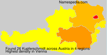 Surname Kupferschmidt in Austria Surname Kupferschmidt in Austria