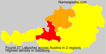 Surname Labacher in Austria Surname Labacher in Austria