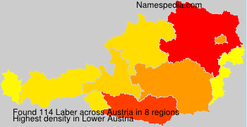 Surname Laber in Austria Surname Laber in Austria
