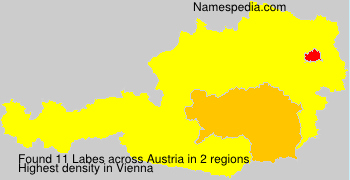 Surname Labes in Austria Surname Labes in Austria