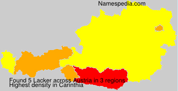 Surname Lacker in Austria Surname Lacker in Austria