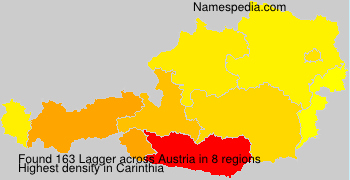 Surname Lagger in Austria Surname Lagger in Austria