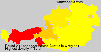 Surname Landegger in Austria Surname Landegger in Austria