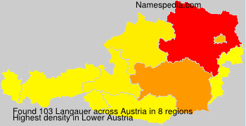 Surname Langauer in Austria Surname Langauer in Austria
