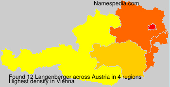 Surname Langenberger in Austria Surname Langenberger in Austria
