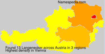 Surname Langenecker in Austria Surname Langenecker in Austria