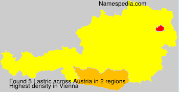 Surname Lastric in Austria