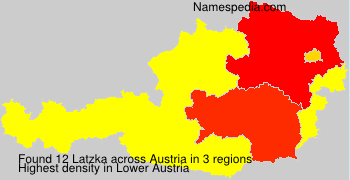 Surname Latzka in Austria Surname Latzka in Austria