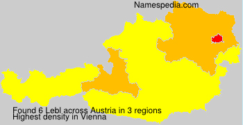 Surname Lebl in Austria Surname Lebl in Austria